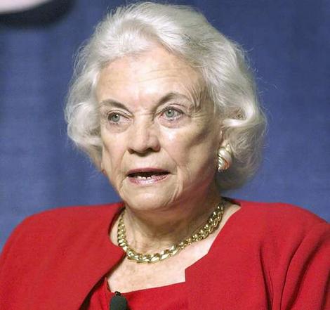 Sandra Day O'Connor  urged lawyers to speak out against
intimidation.