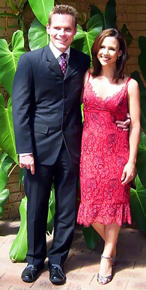 Shocking death  Charmaine Dragun with Simon Struthers.